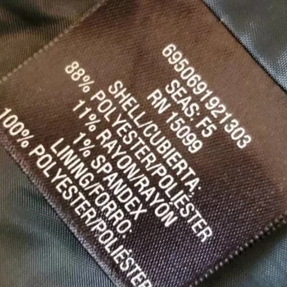 Covington Women's Hunter Green Mid Length Zip Up Coat SZ L - Picture 8 of 11